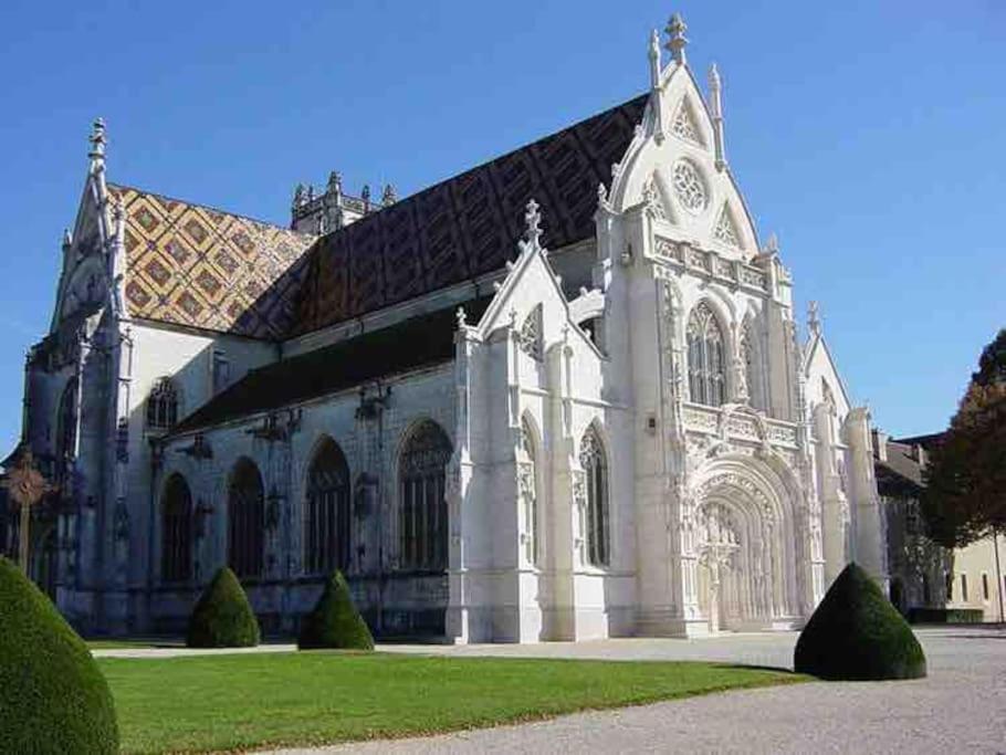 布雷斯地区布尔格Le Notre Dame - Ma Cabotte公寓 外观 照片